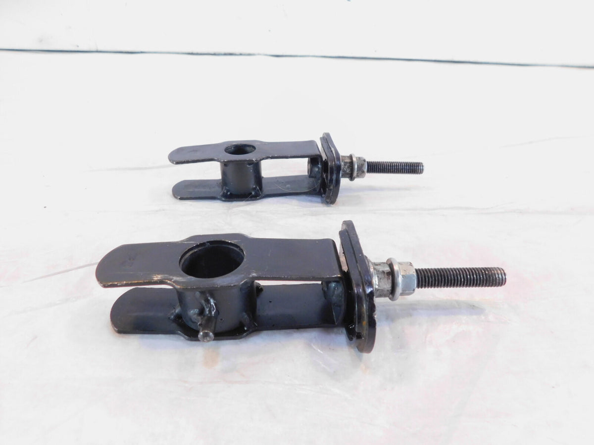 Royal Enfield Bullet 500 EFI B5 Euro 4 Rear Fork Swingarm Axle Chain Adjusters - C3 Cycle