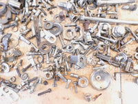 1989 89 Yamaha Virago 1100 XV1100 Misc Nut Bolt Bracket Hardware Parts Box Lot - C3 Cycle