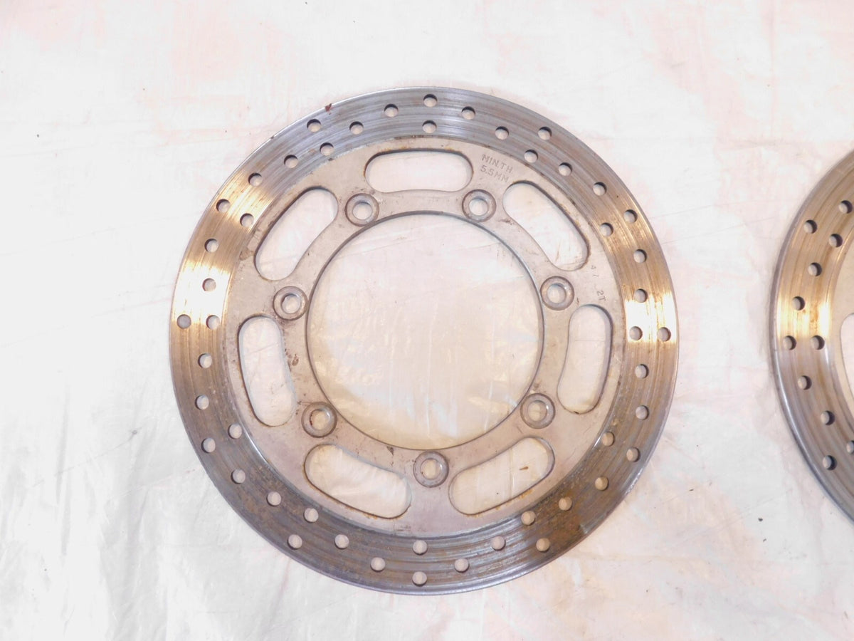 1999-2004 Kawasaki Vulcan 1500 VN1500 Nomad FI Front Wheel Brake Disc Rotors - C3 Cycle