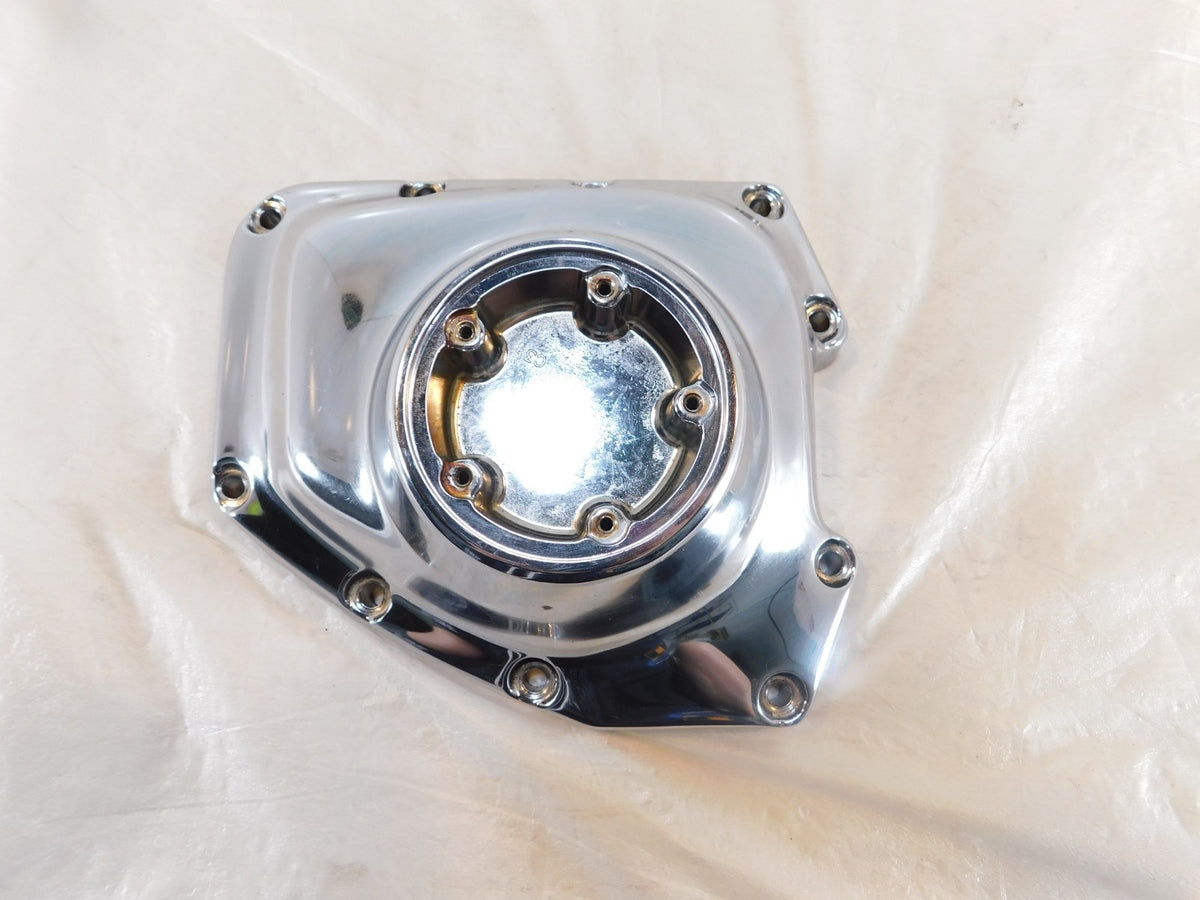 Harley Twin Cam Touring Softail Dyna Chrome Right Engine Camshaft Cam Gear Cover - C3 Cycle