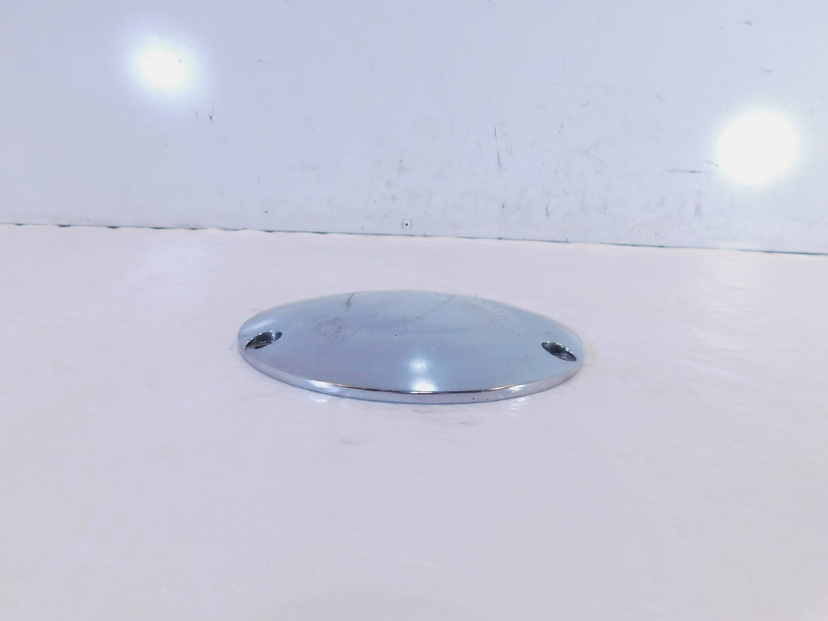 Harley Evo Softail Dyna & FXR Left Engine Motor Chrome Derby Clutch Cap Cover - C3 Cycle