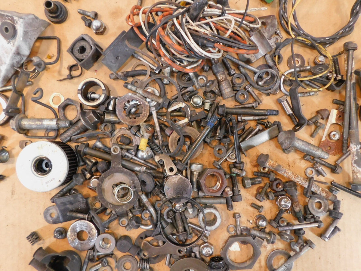 2006 Suzuki Savage 650 LS650P Misc Hardware Nuts Bolts Brackets Parts Box Lot - C3 Cycle