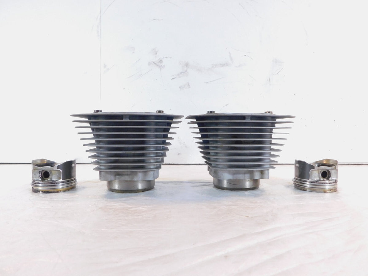 Harley Davidson Sportster 883 Custom & Low Silver Cylinders Barrels w/ Pistons - C3 Cycle