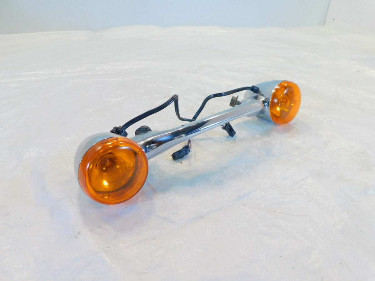 Harley Davidson Touring FLHX Street Glide Rear Fender Turn Signal Indicator Bar