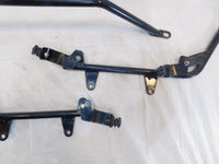 18-22 Harley Davidson Softail Slim & Street Bob Black Saddlebag Mount Brackets - C3 Cycle