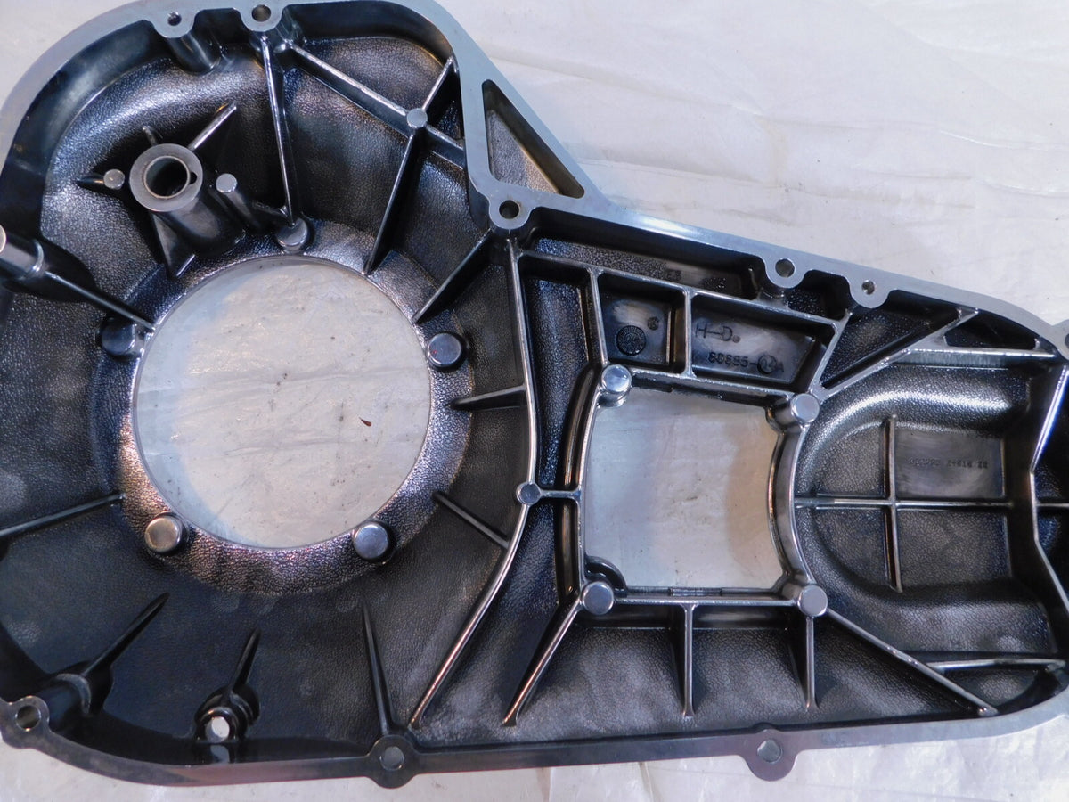 Harley Davidson Road King & Electra Glide Chrome Left Engine Motor Clutch Cover - C3 Cycle