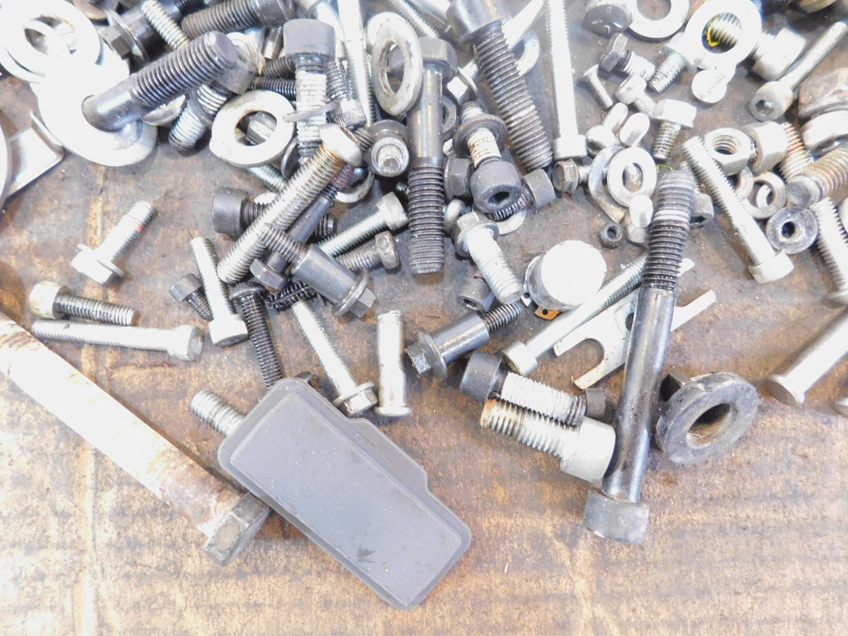 2006 06 Victory Kingpin Engine & Motor Nuts Bolts & Brackets Parts Box Lot - C3 Cycle