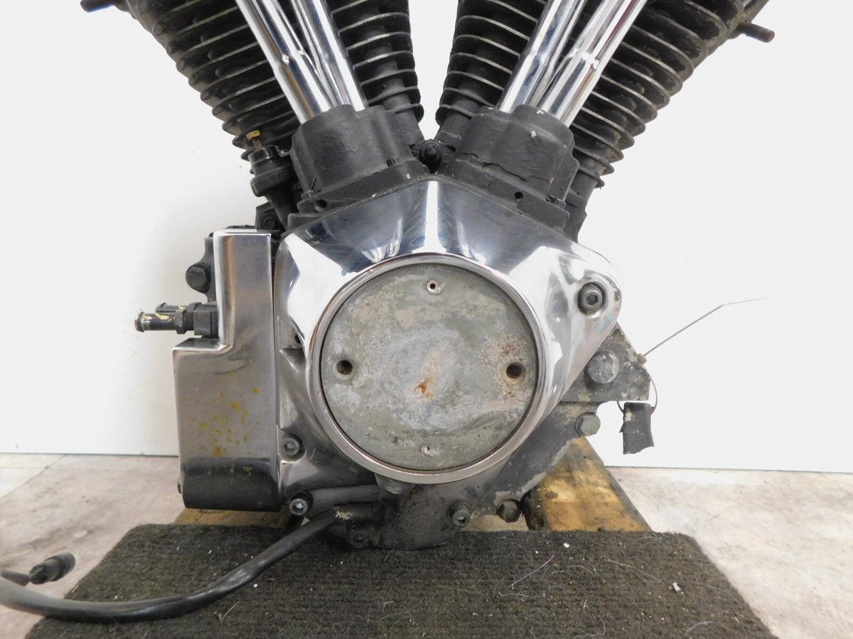 Harley Davidson EVO Electra Glide FXR & Softail Black Engine Motor -53,873 Miles