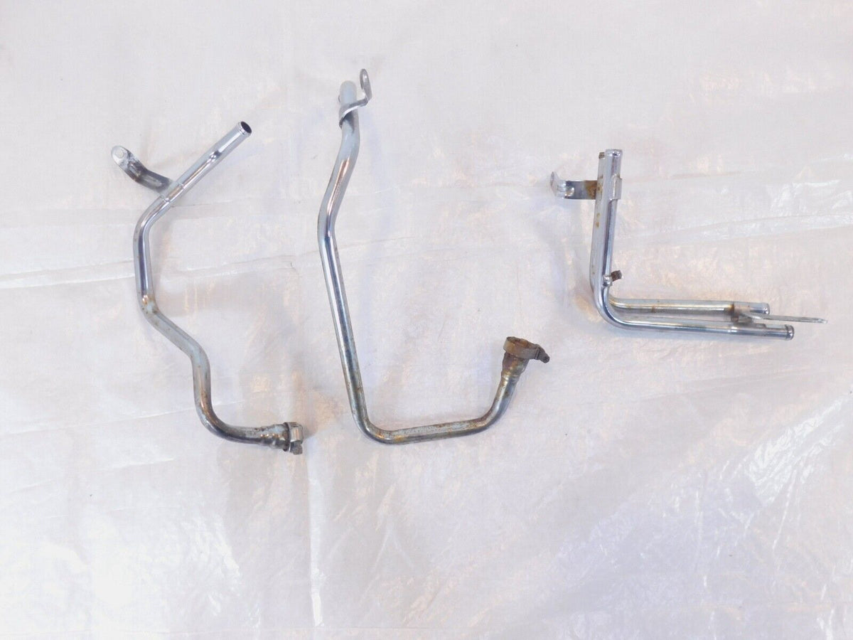 98-16 Yamaha V-Star 650 Classic Custom Exhaust Muffler Breather Pipe Hose Lines - C3 Cycle