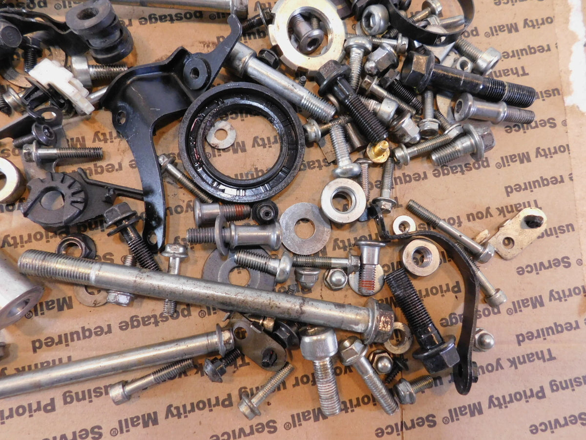 2014 14 Honda CBR650 CBR650F CBR 650 Nut Bolts & Brackets Hardware Parts Box Lot - C3 Cycle