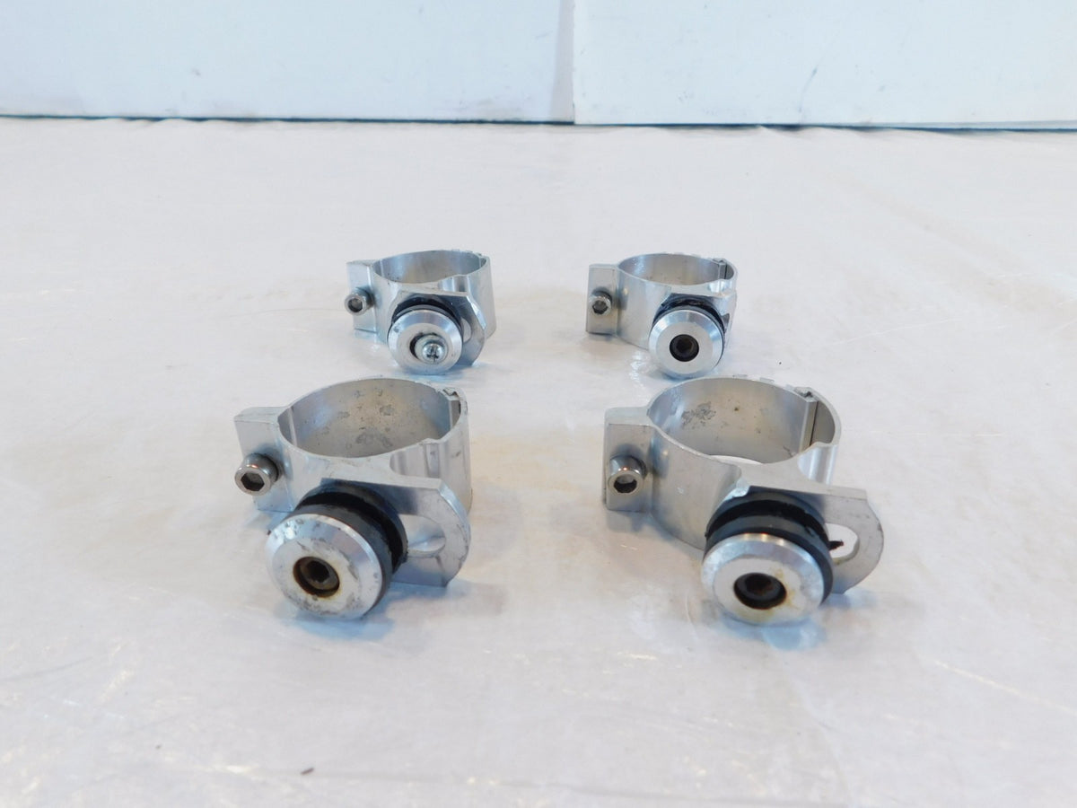 4 Harley Sportster 883 & 1200 & Dyna 39mm Detachable Windshield Mount Clamp - C3 Cycle