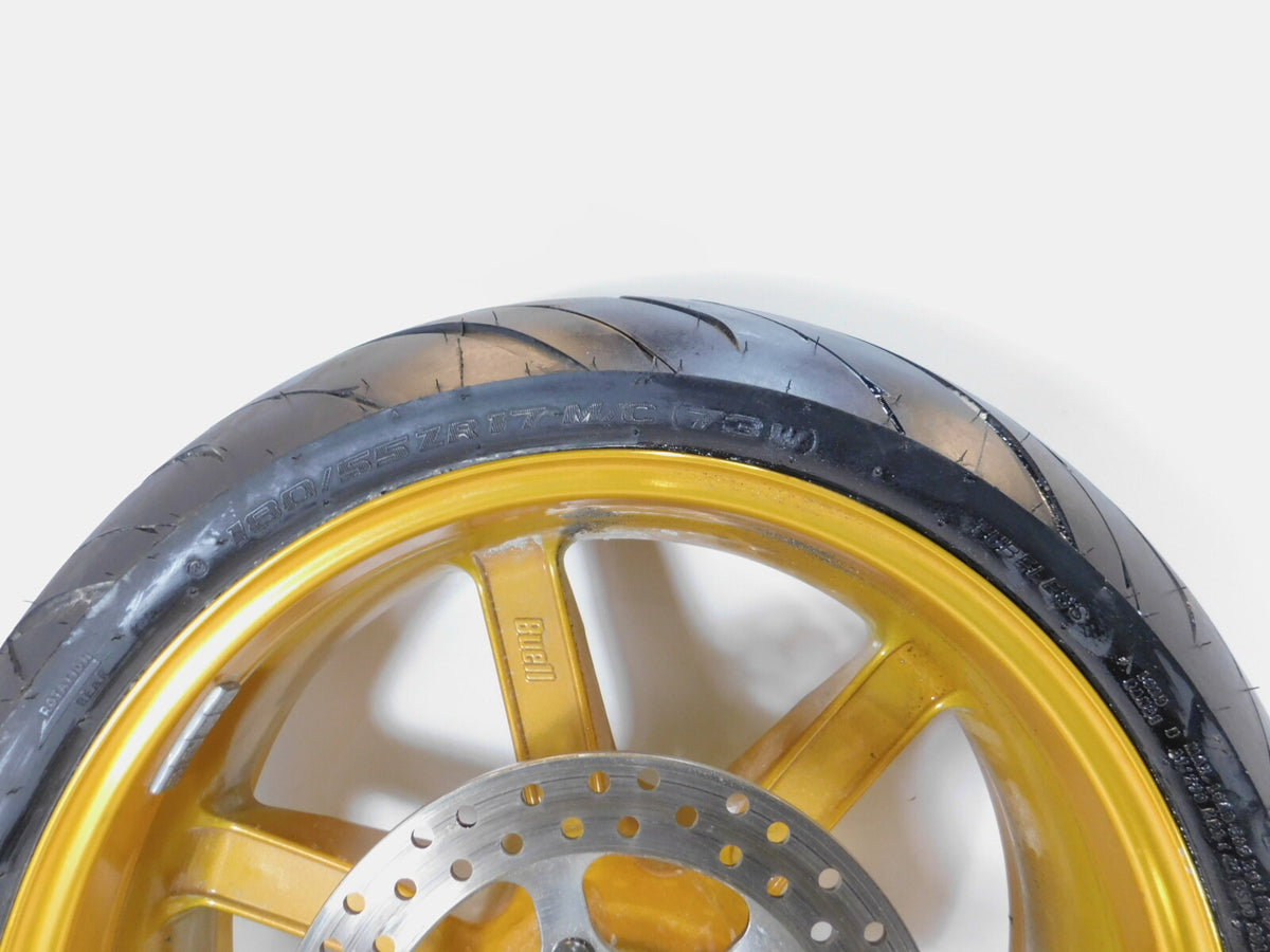 Buell XB9R XB12R Firebolt & Lightning & 1125 Gold Mag Rear Wheel Rim & Tire - C3 Cycle
