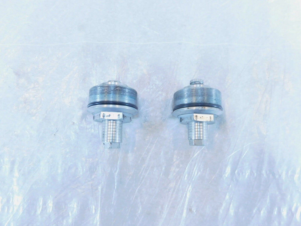 2006-2017 Harley Dyna Wide Glide & Street & Fat Bob Front Fork Top Plug Caps - C3 Cycle