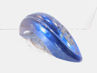 2002 Yamaha V-Star 1100 XVS1100 Classic Blue Rear Wheel Fender Mudguard -Dented - C3 Cycle