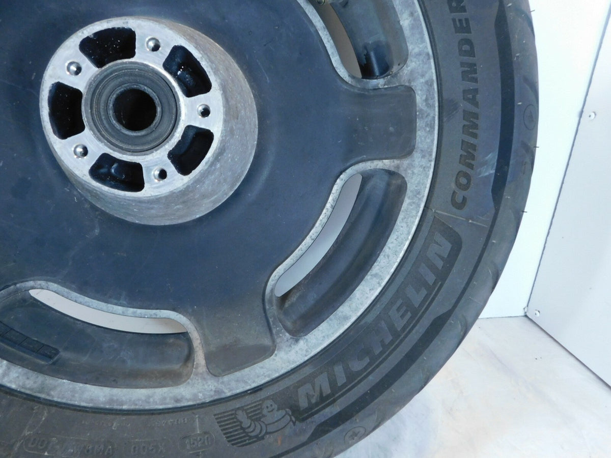 Harley Davidson Touring FLHX Street Glide Cast Black Front Wheel Rim w/ Tire