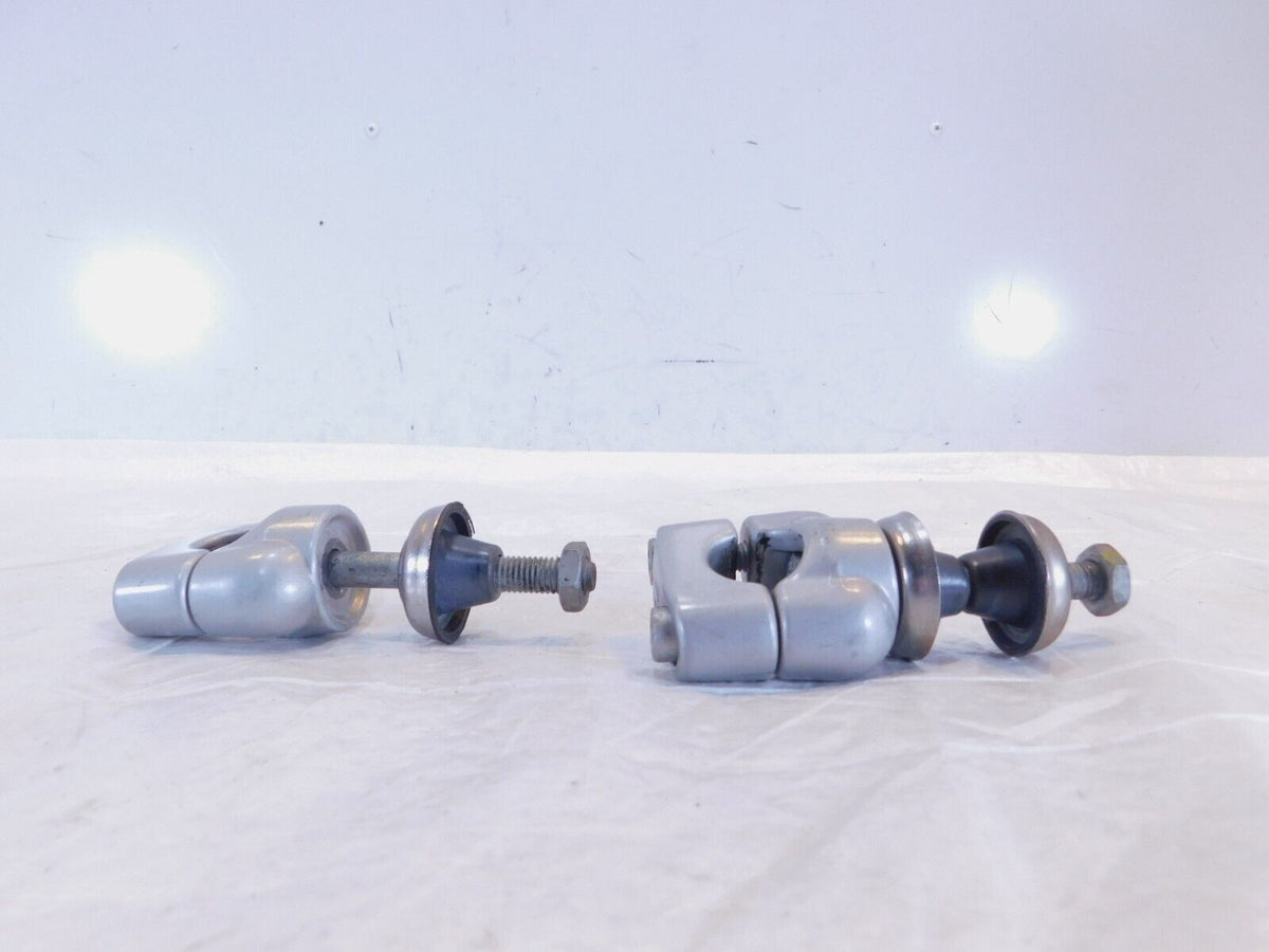 1997-2000 BMW F650 Funduro F650ST OEM Front Handlebar Riser Clamp Bracket Mounts