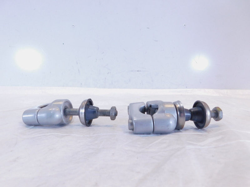 1997-2000 BMW F650 Funduro F650ST OEM Front Handlebar Riser Clamp Bracket Mounts