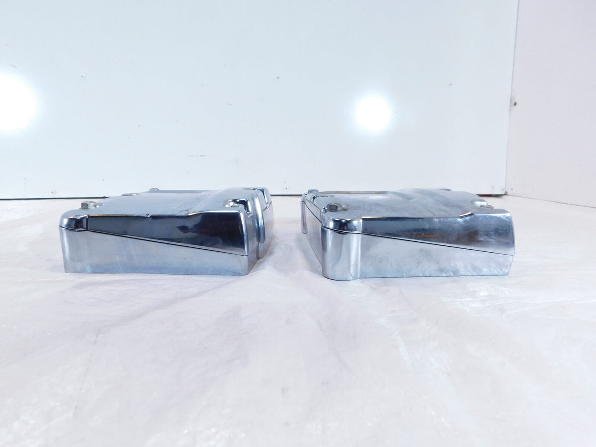 Harley Davidson Touring Dyna & Softail Chrome Cylinder Head Rocker Boxes - C3 Cycle