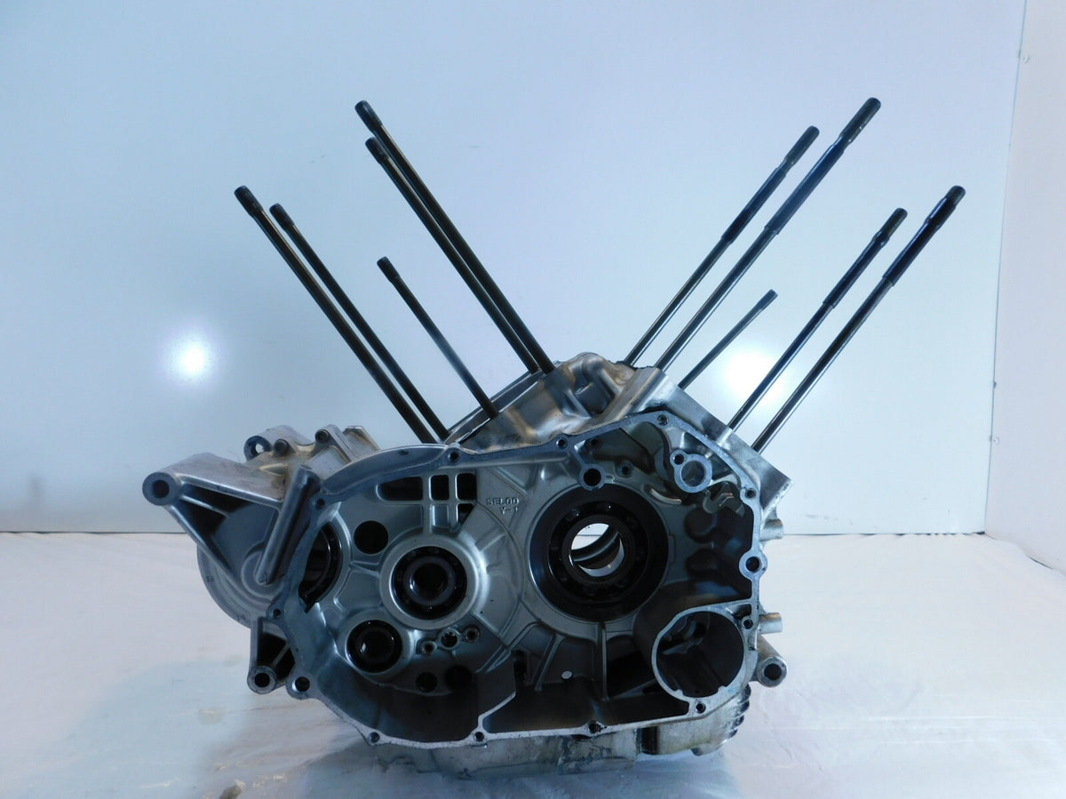 Yamaha VStar 1100 XVS1100 Classic Custom Silverado Silver Engine Motor Crankcase - C3 Cycle