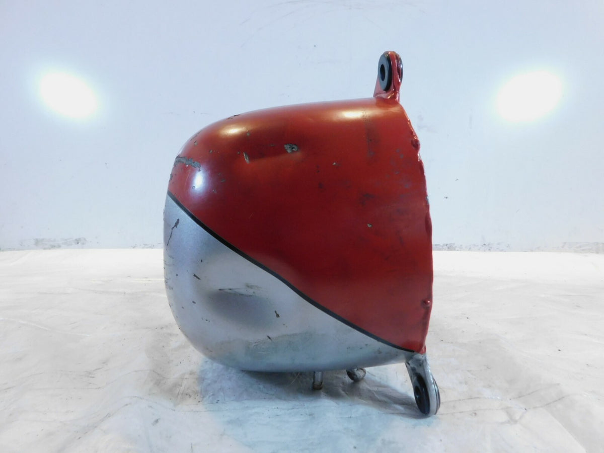2003 Indian Gilroy Spirit Red Rock & Silver Right Fuel Gas Petrol Tank Reservoir - C3 Cycle