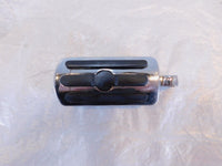 Harley Touring FXR Dyna Sportster & Softail Chrome & Rubber Footpegs Footrests - C3 Cycle