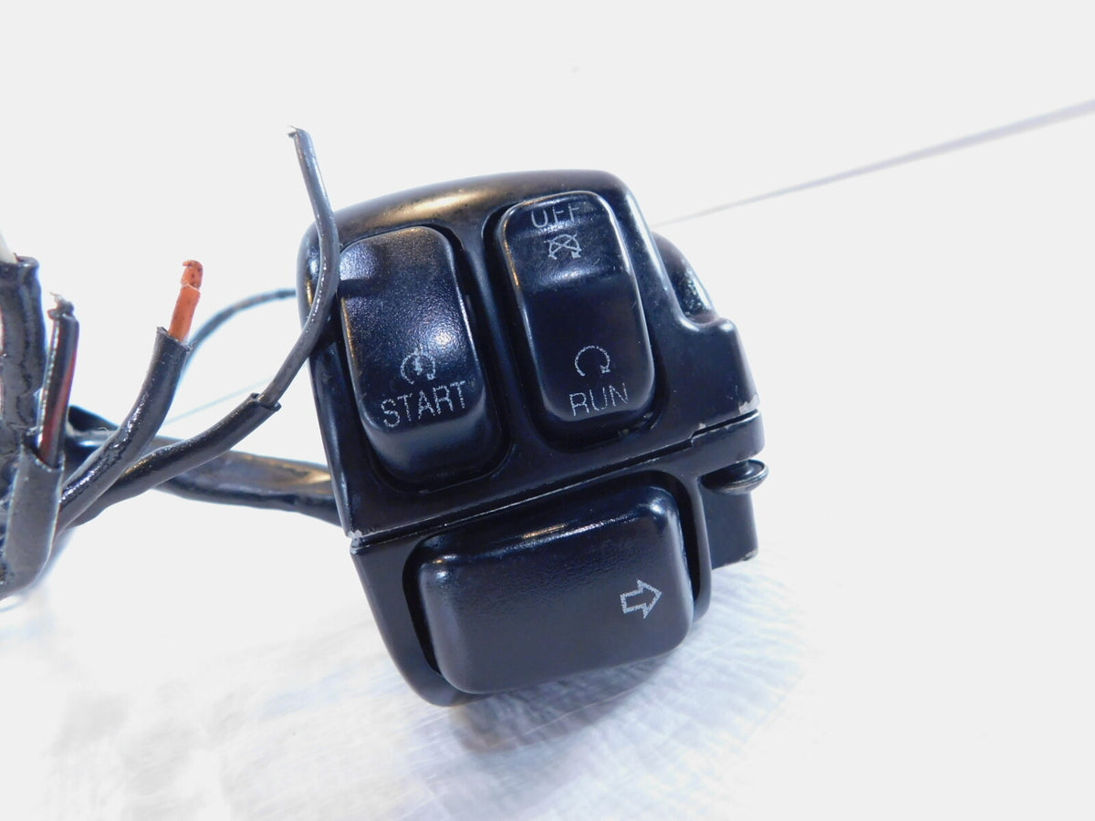 Harley Softail Dyna & Sportster Right Handlebar Engine Start Stop Switch Buttons - C3 Cycle