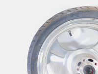 02-03 Kawasaki Vulcan 1500 VN1500 Mean Streak Front Silver Wheel Rim -For Parts - C3 Cycle