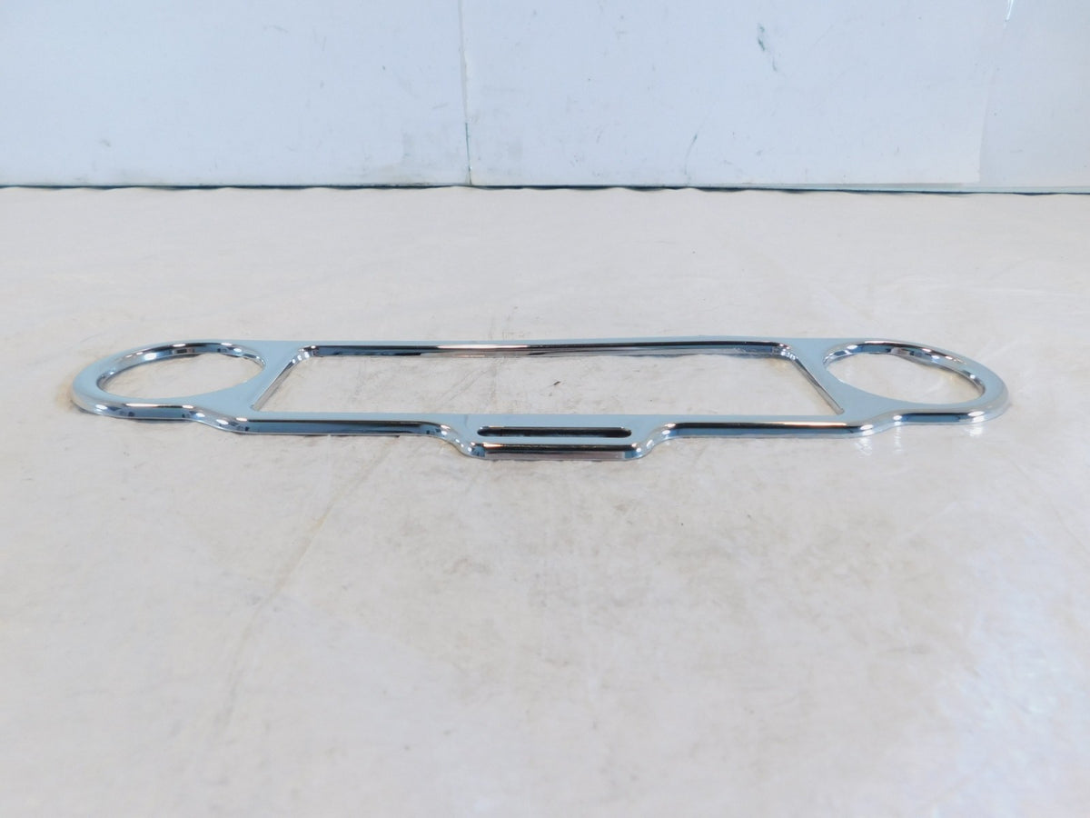 Harley Touring Electra Glide & Street Glide Chrome Radio & Gauge Faceplate Trim - C3 Cycle