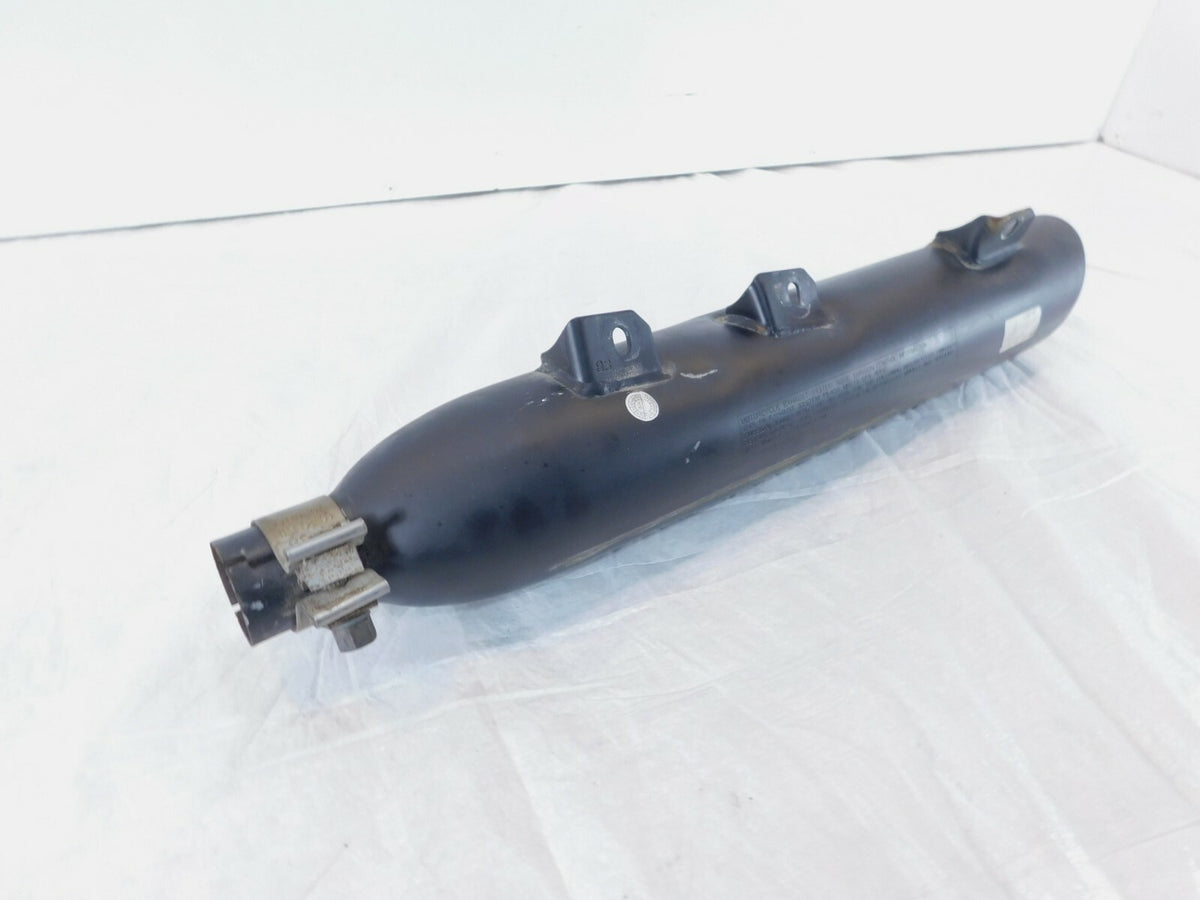 2017 17 Victory Octane Black Lower Under Exhaust Header Pipe Muffler - C3 Cycle