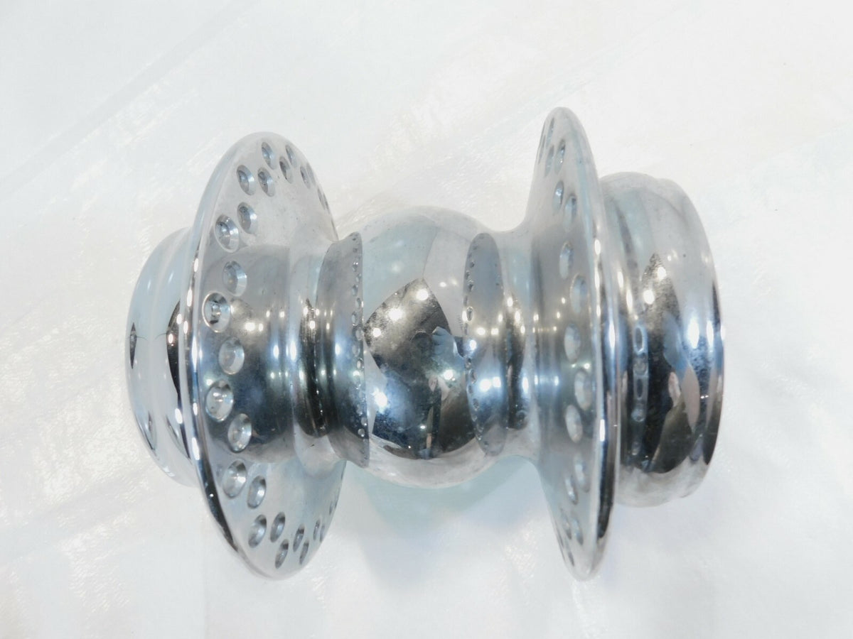 Harley Davidson Softail & Dyna Wide Glide Custom Chrome Laced Front Wheel Hub - C3 Cycle