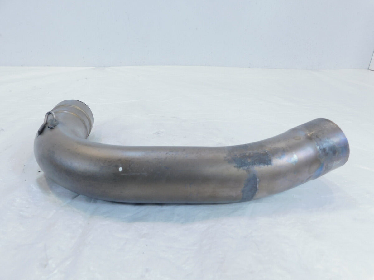 Ducati Monster 821 1200 Rear Vertical Exhaust Midpipe Middle Header Pipe - Dents - C3 Cycle