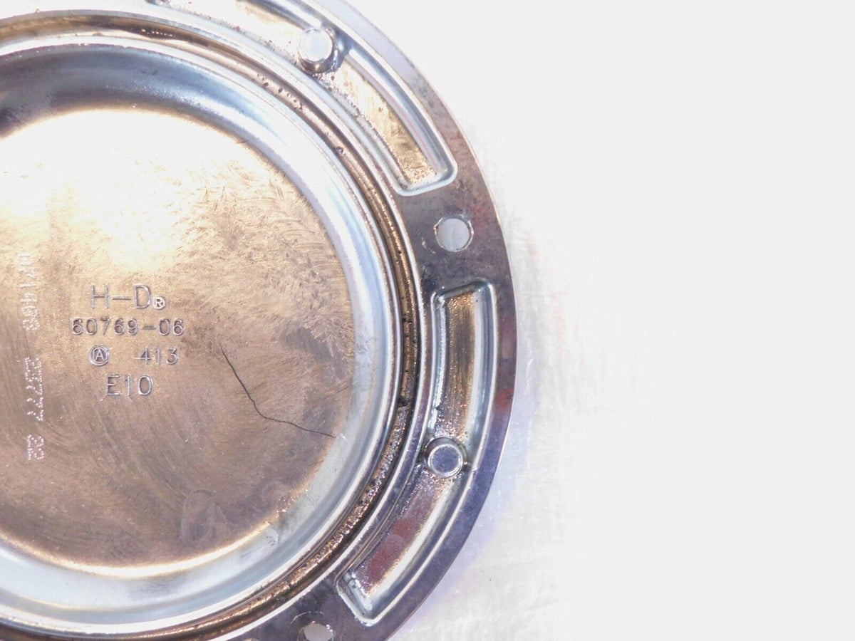 Harley Davidson Twin Cam Softail & Dyna Left Engine Chrome Derby Clutch Cover - C3 Cycle