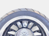 Piaggio Vespa Sprint 50 125 150 Black Spoked Rear Wheel Rim w/ Tire 12x3 - C3 Cycle