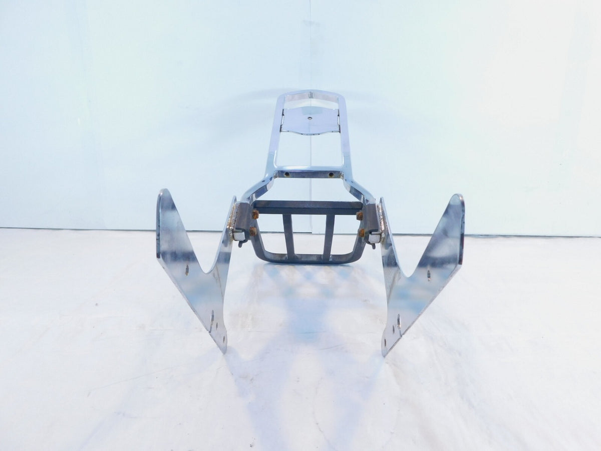 04-18 Harley Sportster 883 & 1200 Rear Passenger Backrest Sissybar Luggage Rack - C3 Cycle