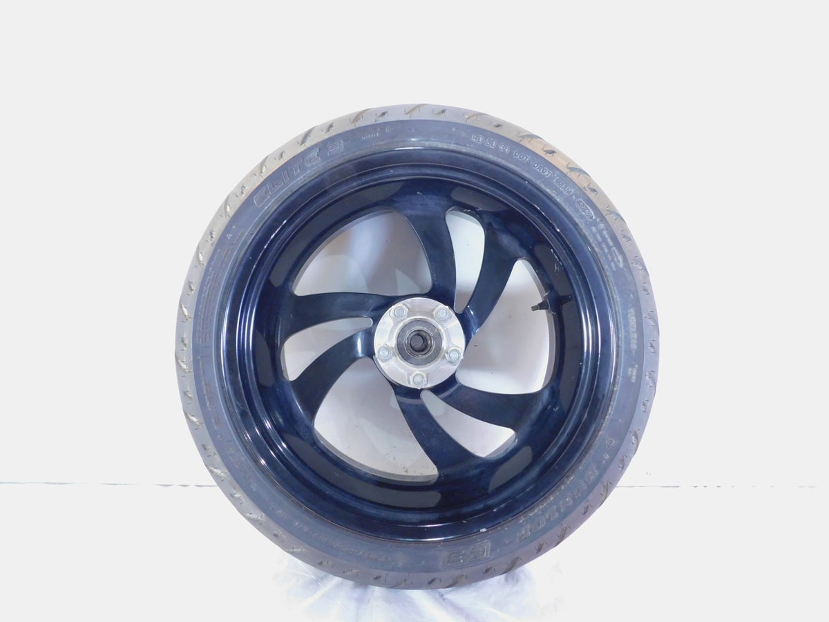 2006 2007 & 2008 Victory Kingpin & Vegas Black Cast Rear Wheel Rim - 18" x 5" - C3 Cycle