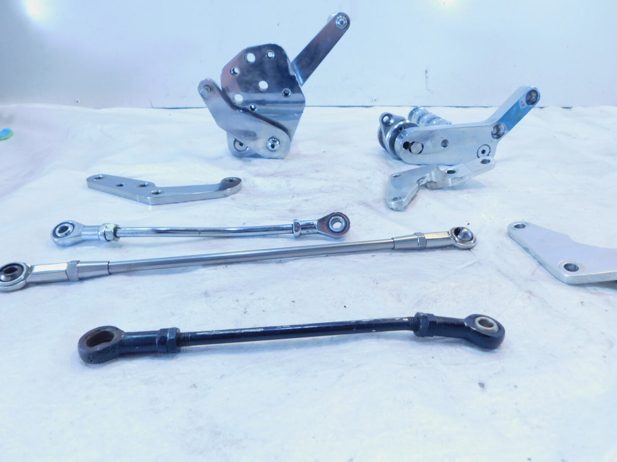 Titan Phoenix ZRM ZSX Softail Left Right Brake & Shifter Forward Control Pedals - C3 Cycle