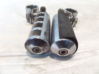 Harley Road King Electra Glide & Street Glide Highway Peg Mount Clamps w/ Pegs - C3 Cycle