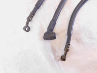2002-2005 Kawasaki ZZR1200 ZX1200C Left/Right Front Wheel Brake Hose Pipe Lines - C3 Cycle