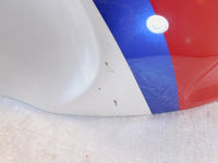 1994 Yamaha FZR600R FZR600 White & Red Fuel Gas Petrol Tank Cover Fairing Cowl - C3 Cycle