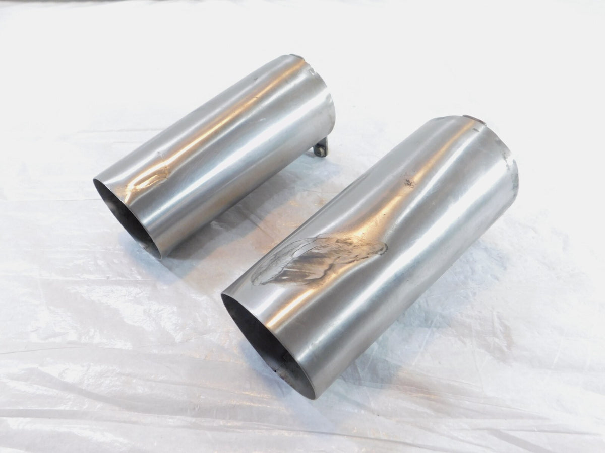 Yamaha XV1700 Road Star 1600 Silverado Chrome Lower Front Wheel Fork Cover Tubes - C3 Cycle