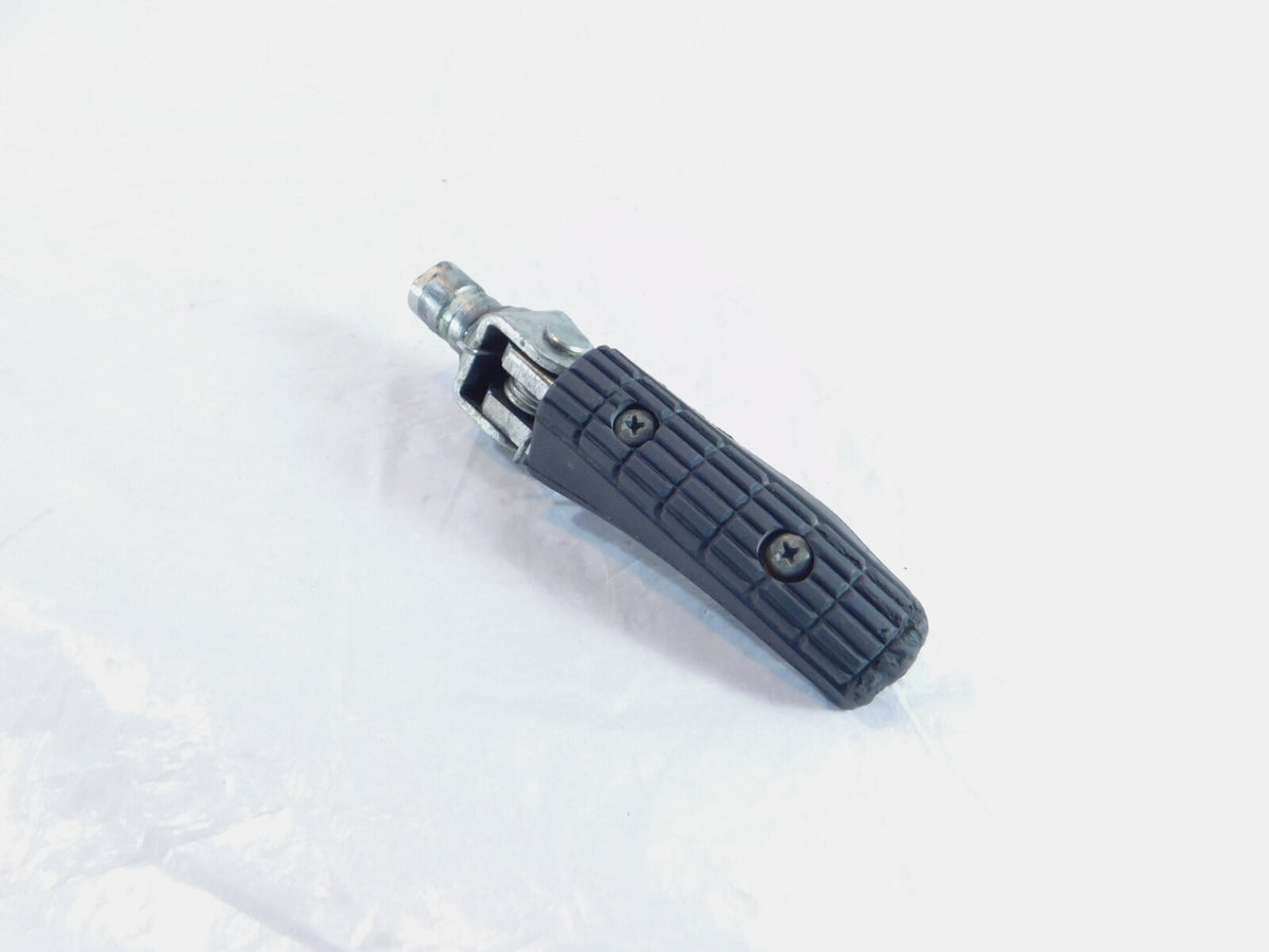 2002 MZ Skorpion Tour MZ660 660 Front Right Side Driver Footpeg & Mount -Cracked - C3 Cycle
