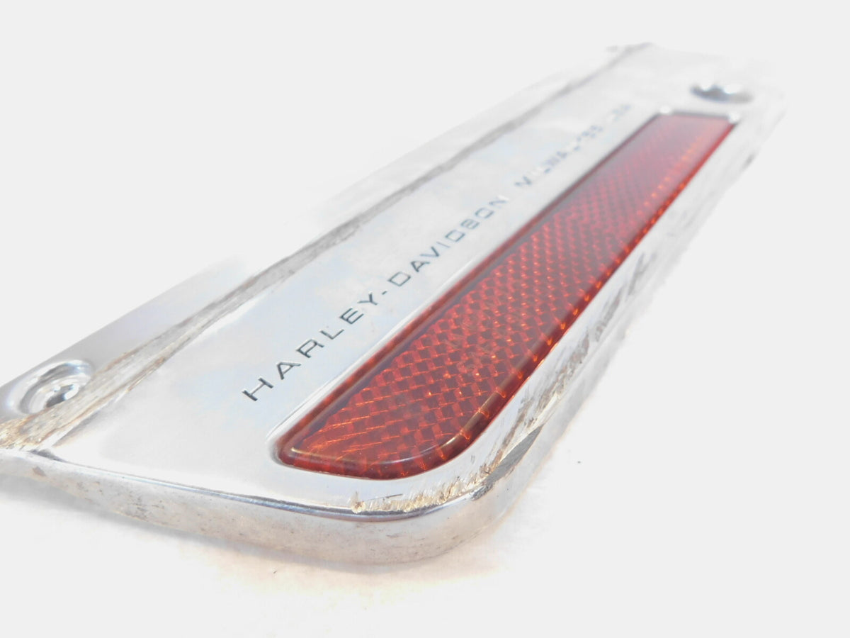 Harley Touring Road King Electra Street Glide Chrome Left Saddlebag Latch Cover - C3 Cycle