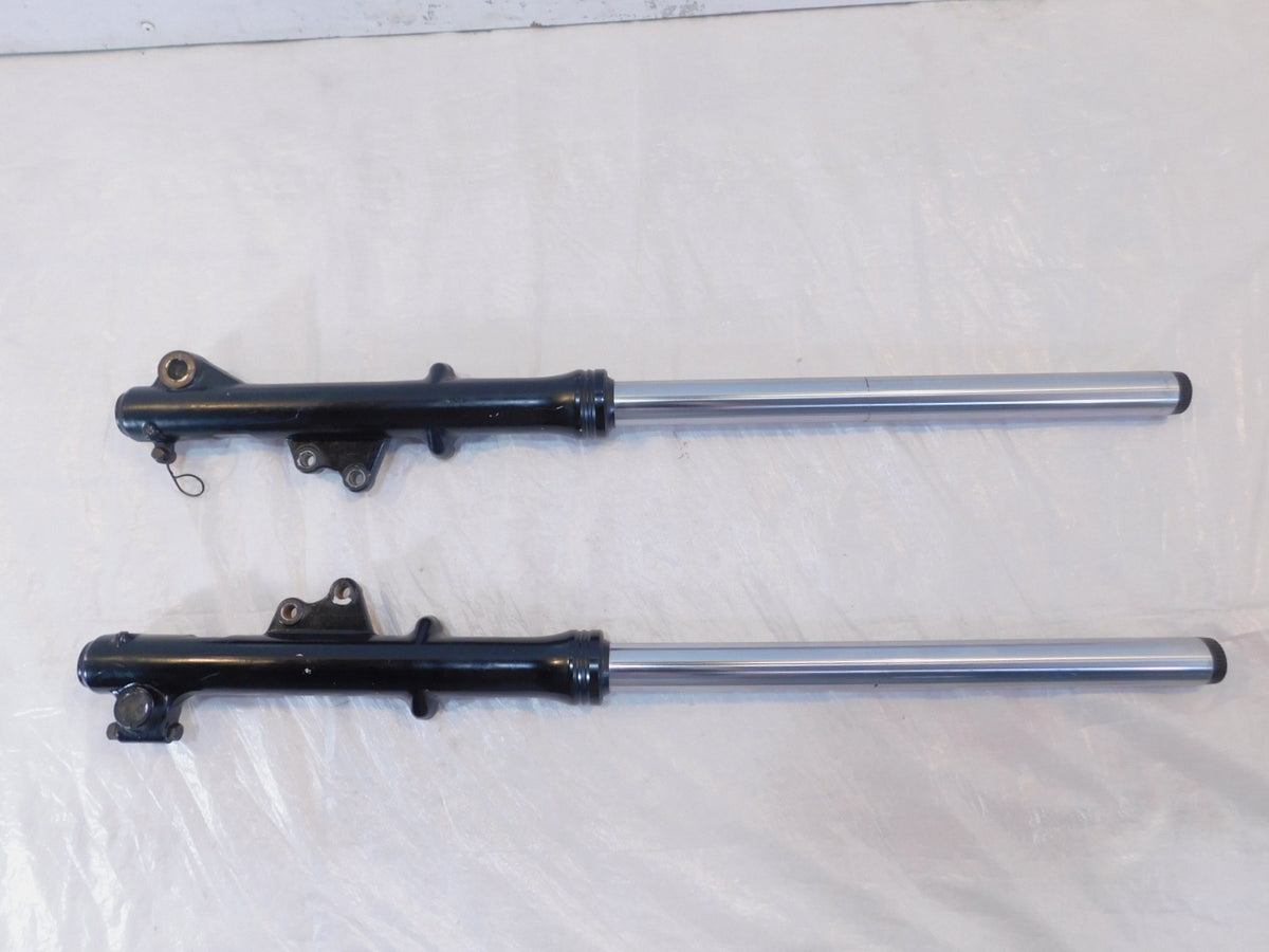 1983 83 Yamaha XJ750J Maxim 750 Front Left/Right Suspension Fork Shocks Leg Tube - C3 Cycle