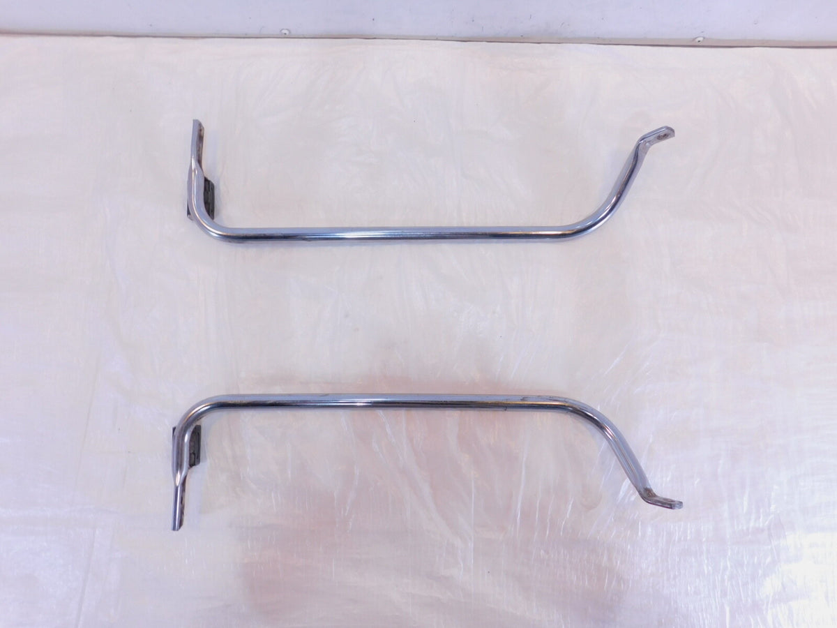Harley Davidson Road King & Street Glide Left & Right Chrome Saddlebag Bracket - C3 Cycle