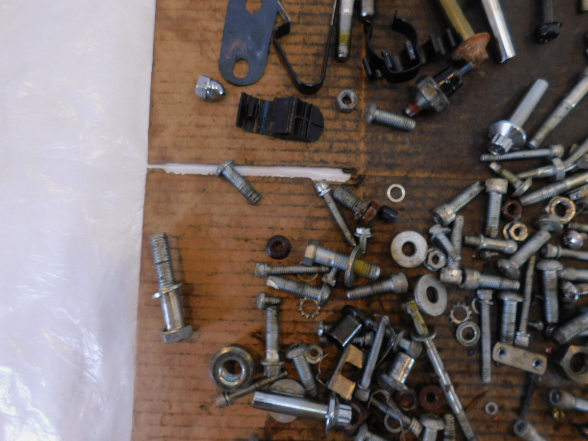08 Harley Davidson Sportster 883 Custom Hardware Nut Bolt Brackets Parts Box Lot - C3 Cycle