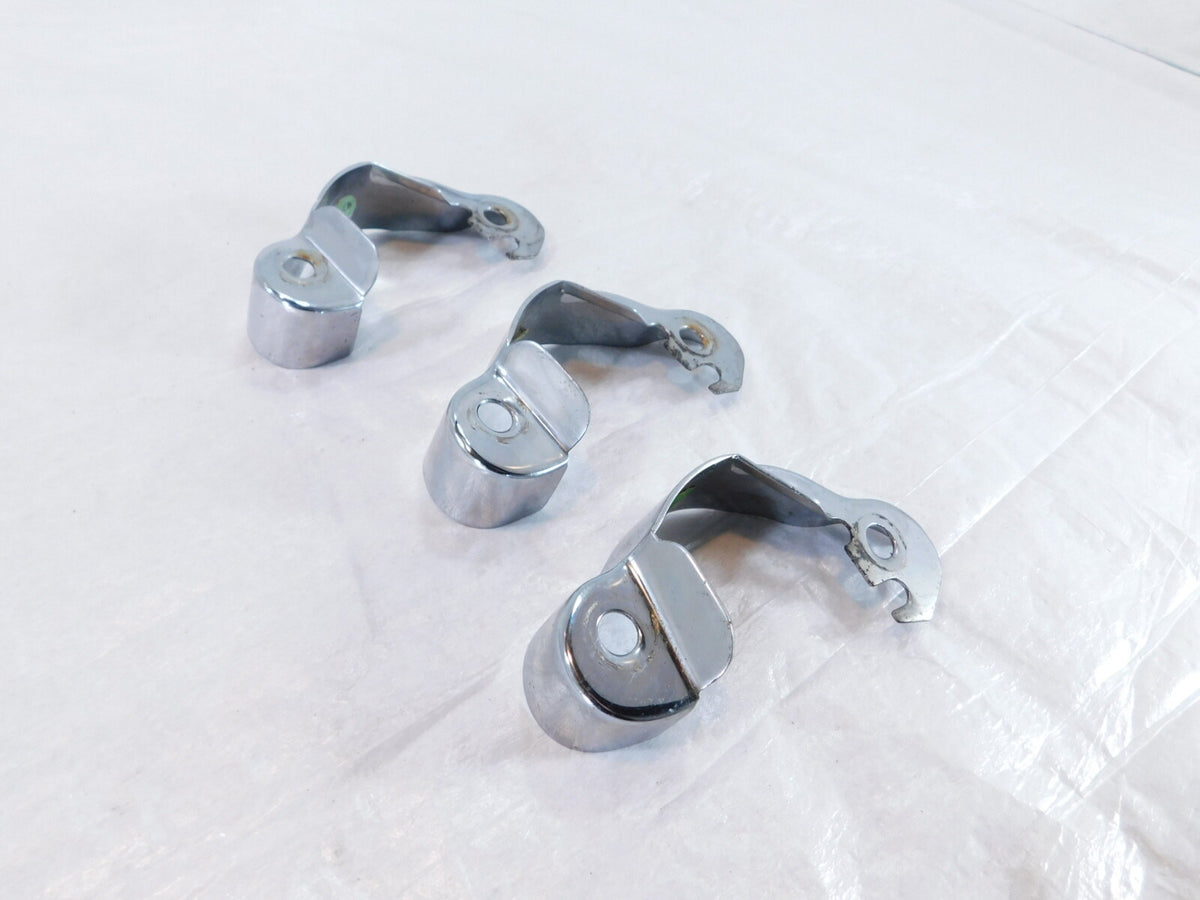 Triumph Rocket III Roadster Touring Exhaust Manifold Pipe Casting Cover Clamps - C3 Cycle