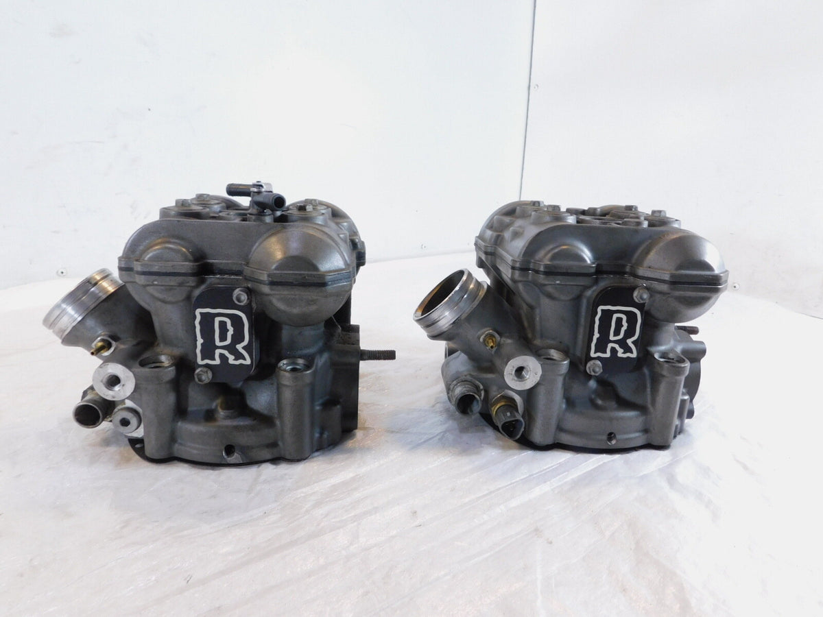 2007-2008 KTM 990 Super Duke Front/Rear Cylinder Heads & Valves & Camshaft Cams - C3 Cycle