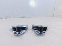 09-13 Harley Davidson Road & Street Glide Chrome Sissybar Docking Mount Brackets - C3 Cycle