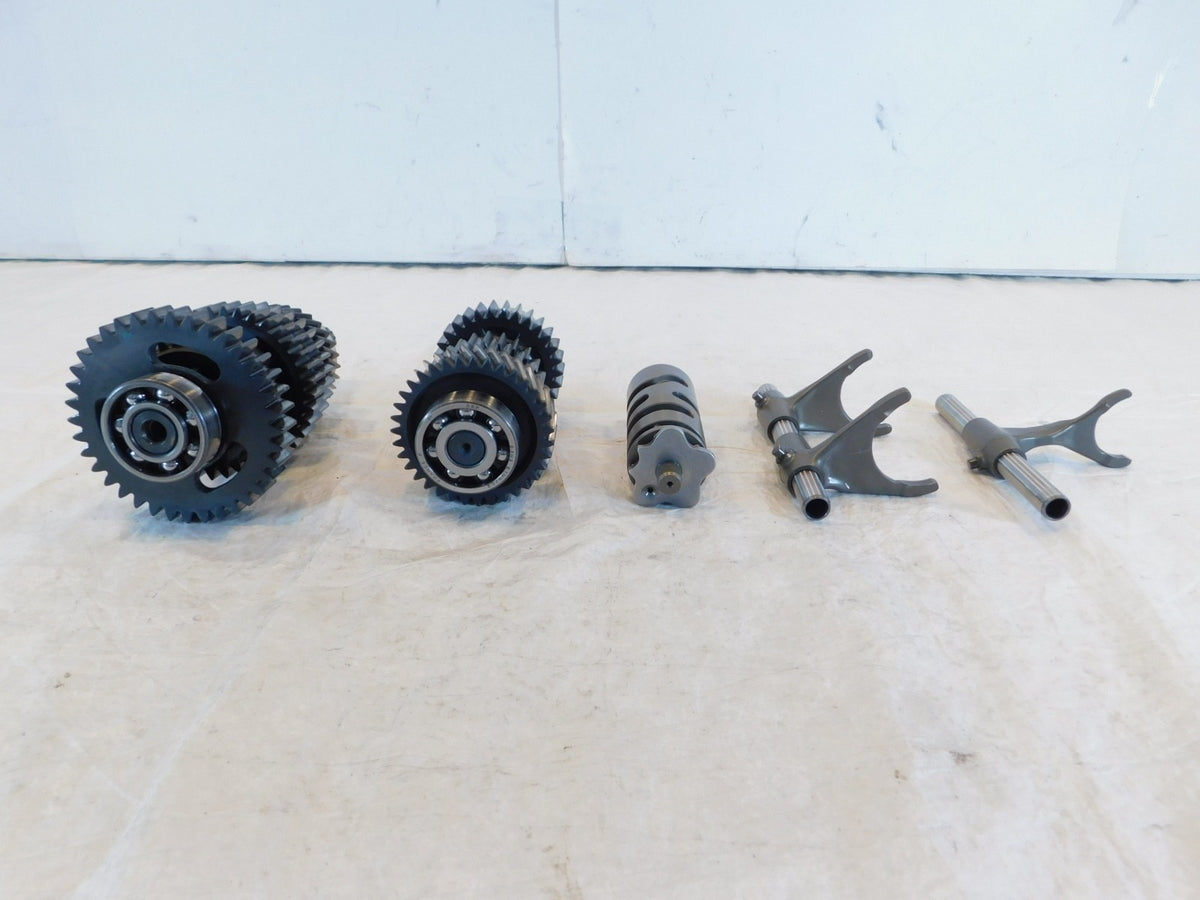 86-96 BMW K75 K75C K75S K75RT Engine Transmission Gears w/ Shifter Drum & Forks - C3 Cycle