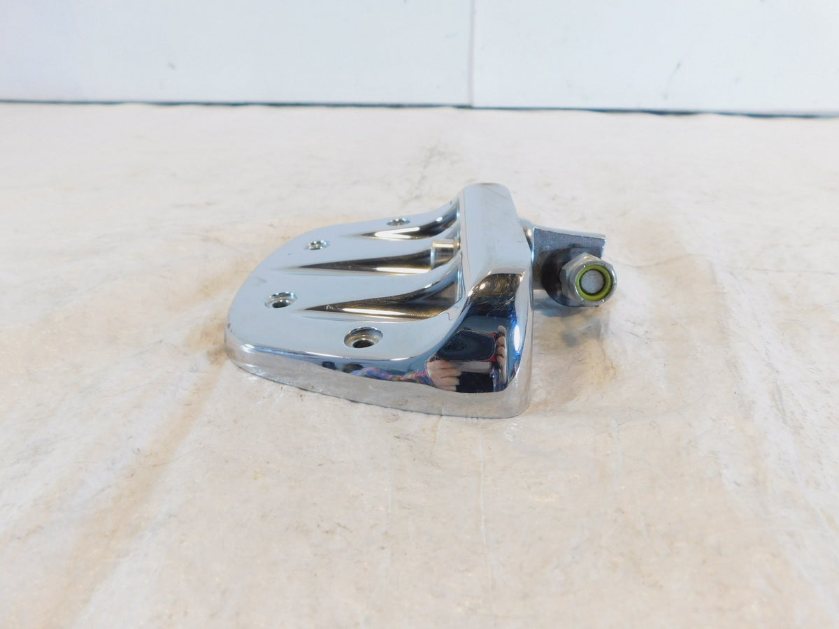 One Harley Davidson Touring Dyna Sportster & Softail Chrome Footboard / Footpeg